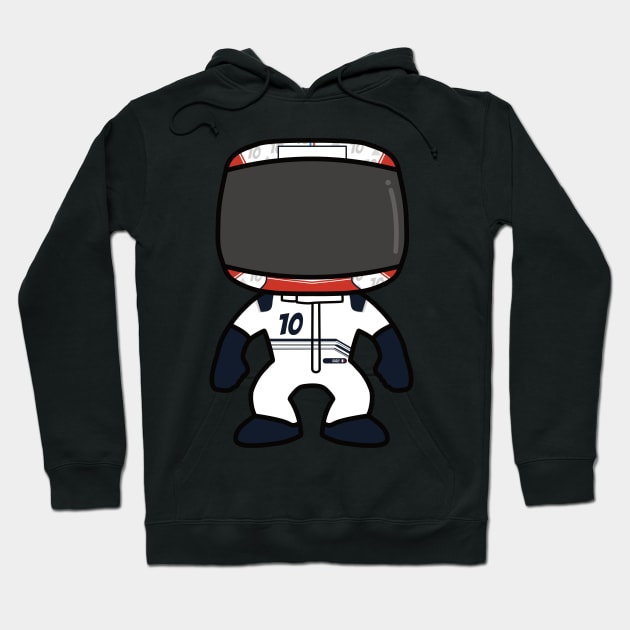 Pierre Gasly Custom Bobblehead - 2022 Season Hoodie by GreazyL